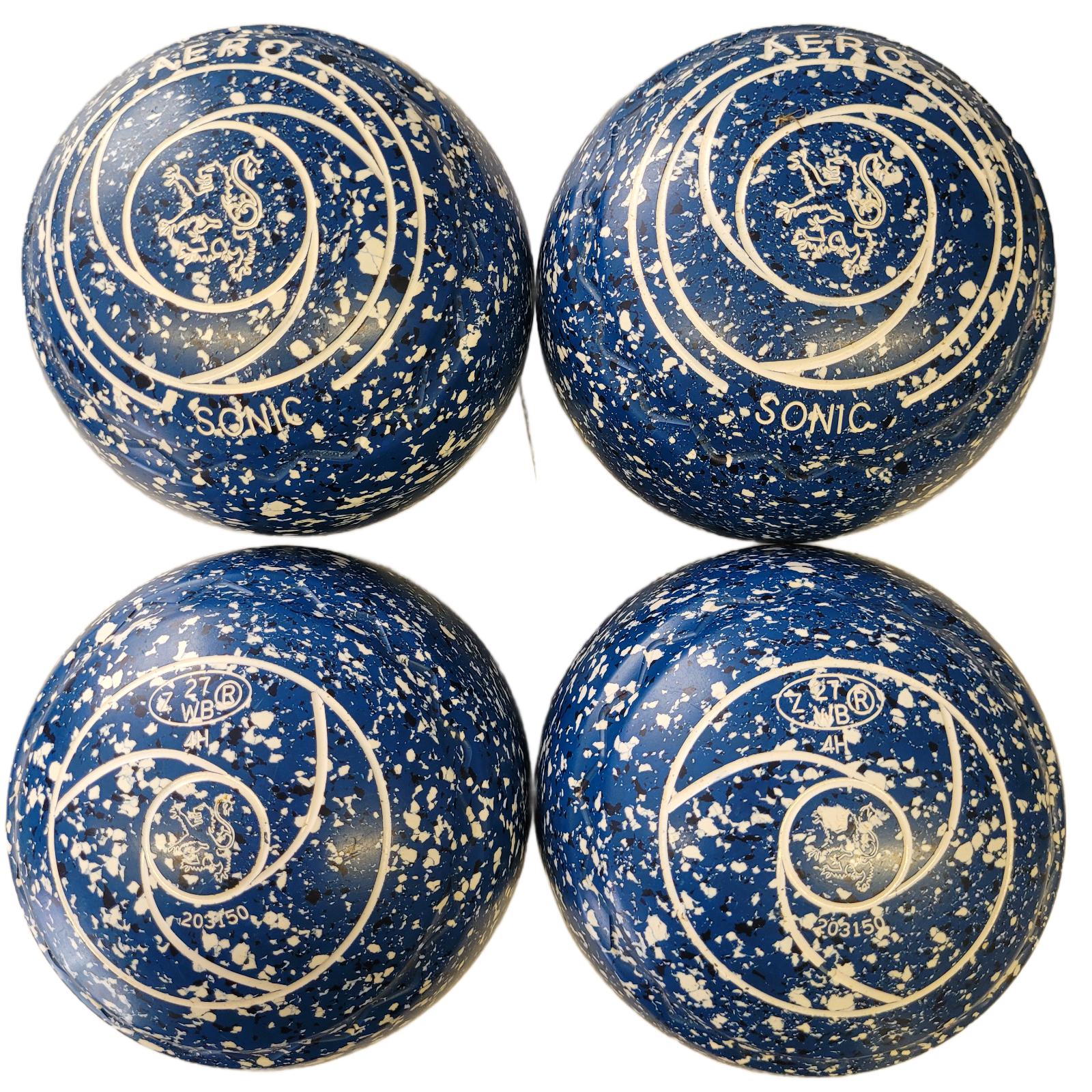 Aero Sonic- 4H Blue/Black/White