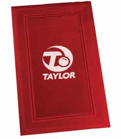 Taylor Rubber Delivery Mats  Black,Blue or Red 
