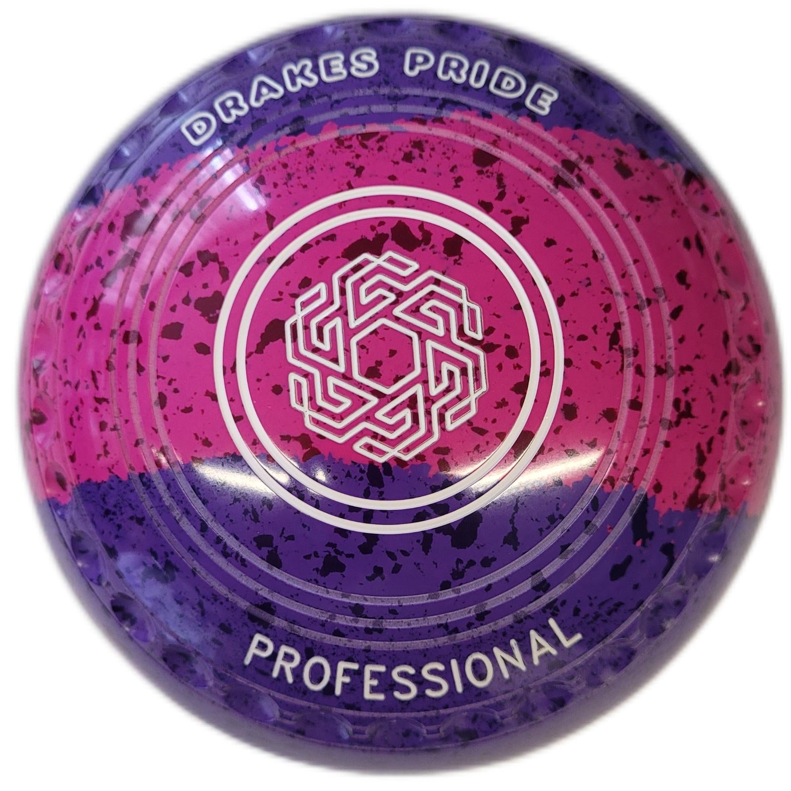 Drakes Pride Professional Bowls size 3H Trio Purple/Purple/Pink