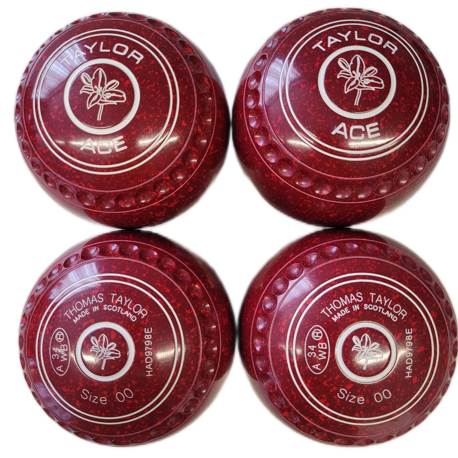 Taylor Ace Size 00H Maroon/Red (Ex. Demo)