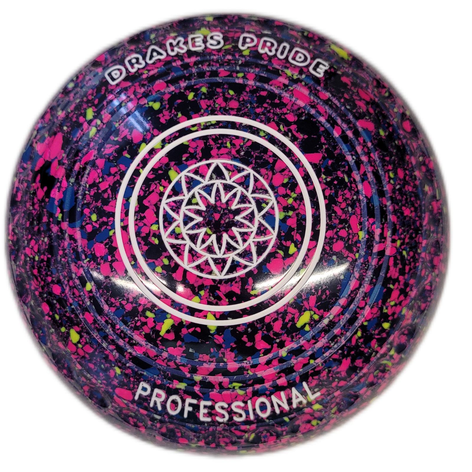Drakes Pride Professional  0H Blue/Blue Florescent Harlequin