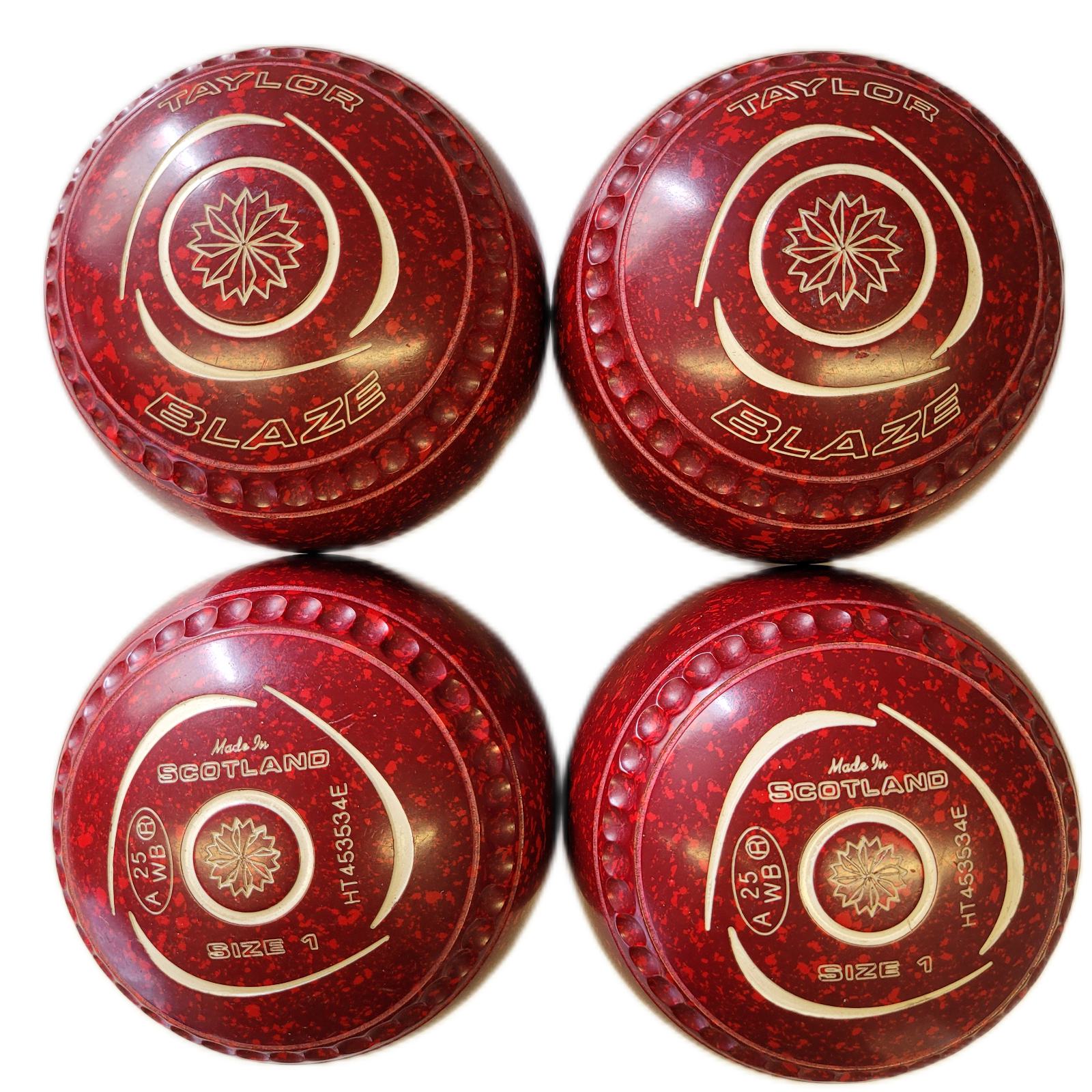 Taylor Blaze size 1H Maroon/Red