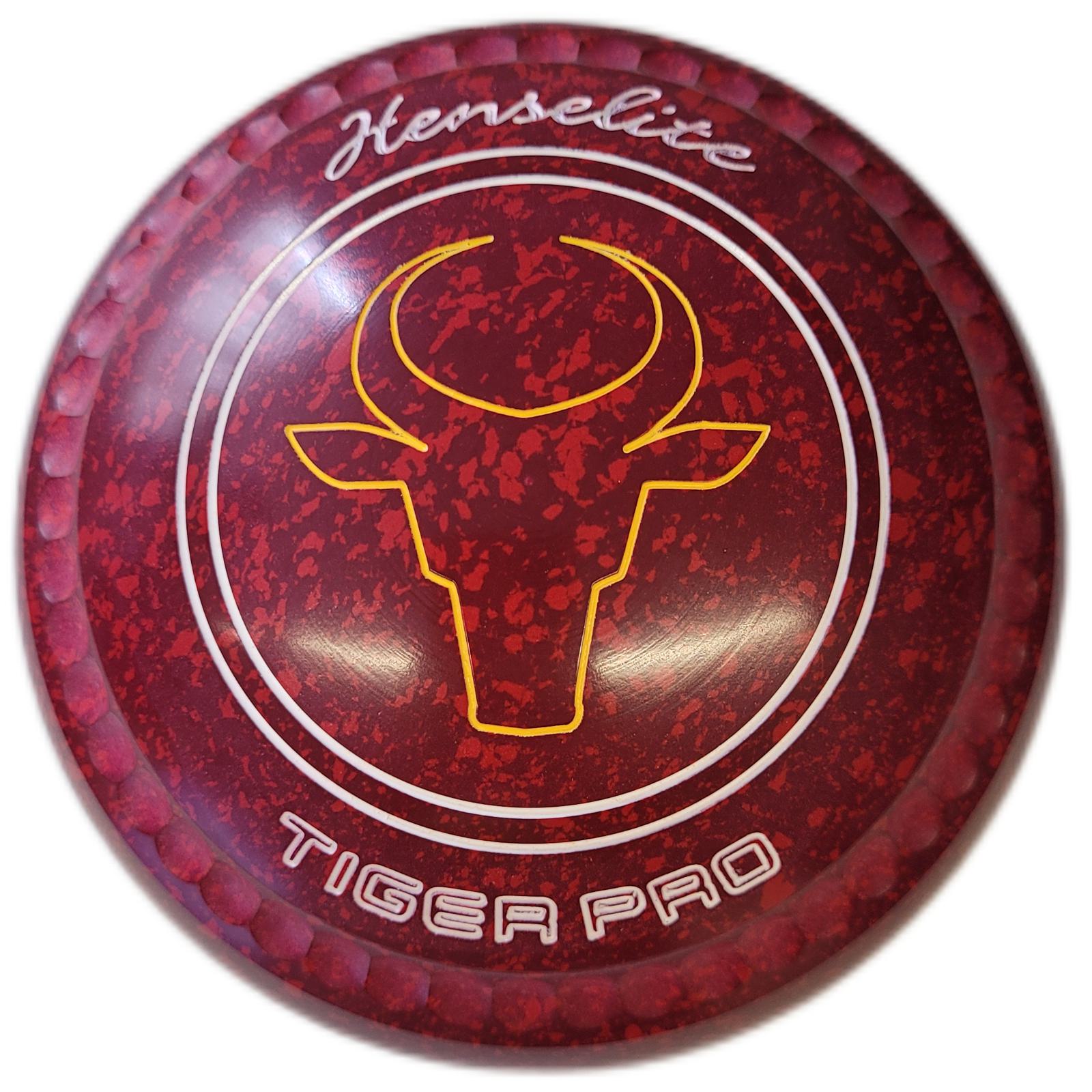 Henselite Tiger Pro size 3H Ruby Rich mega grip