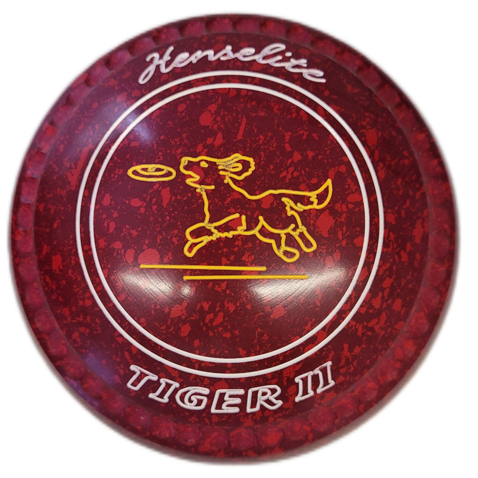 Henselite Tiger II size 2H Ruby Rich mega grip