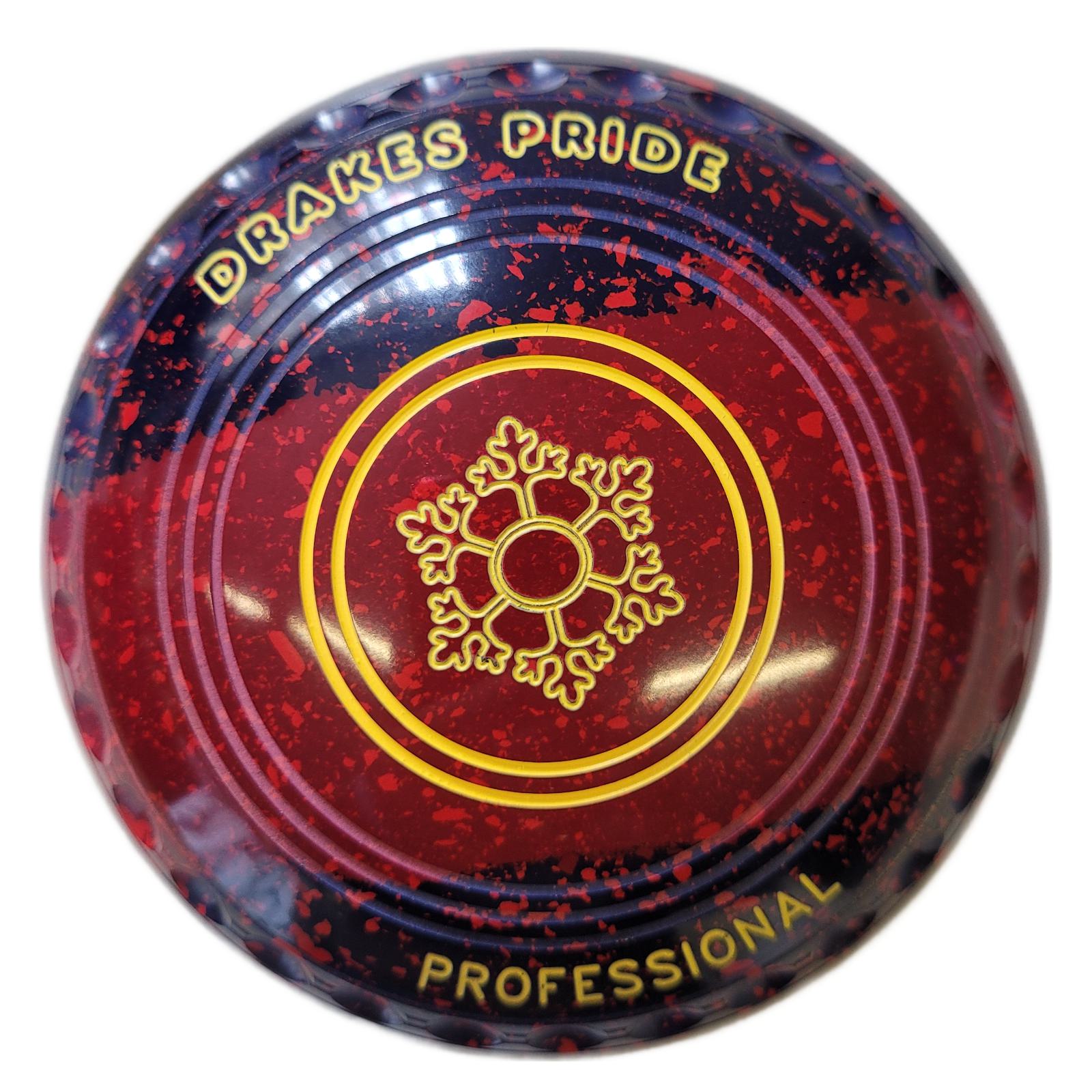 Drakes Pride Professional size 3H Trio Dark Blue/Red-Maroon/Red 