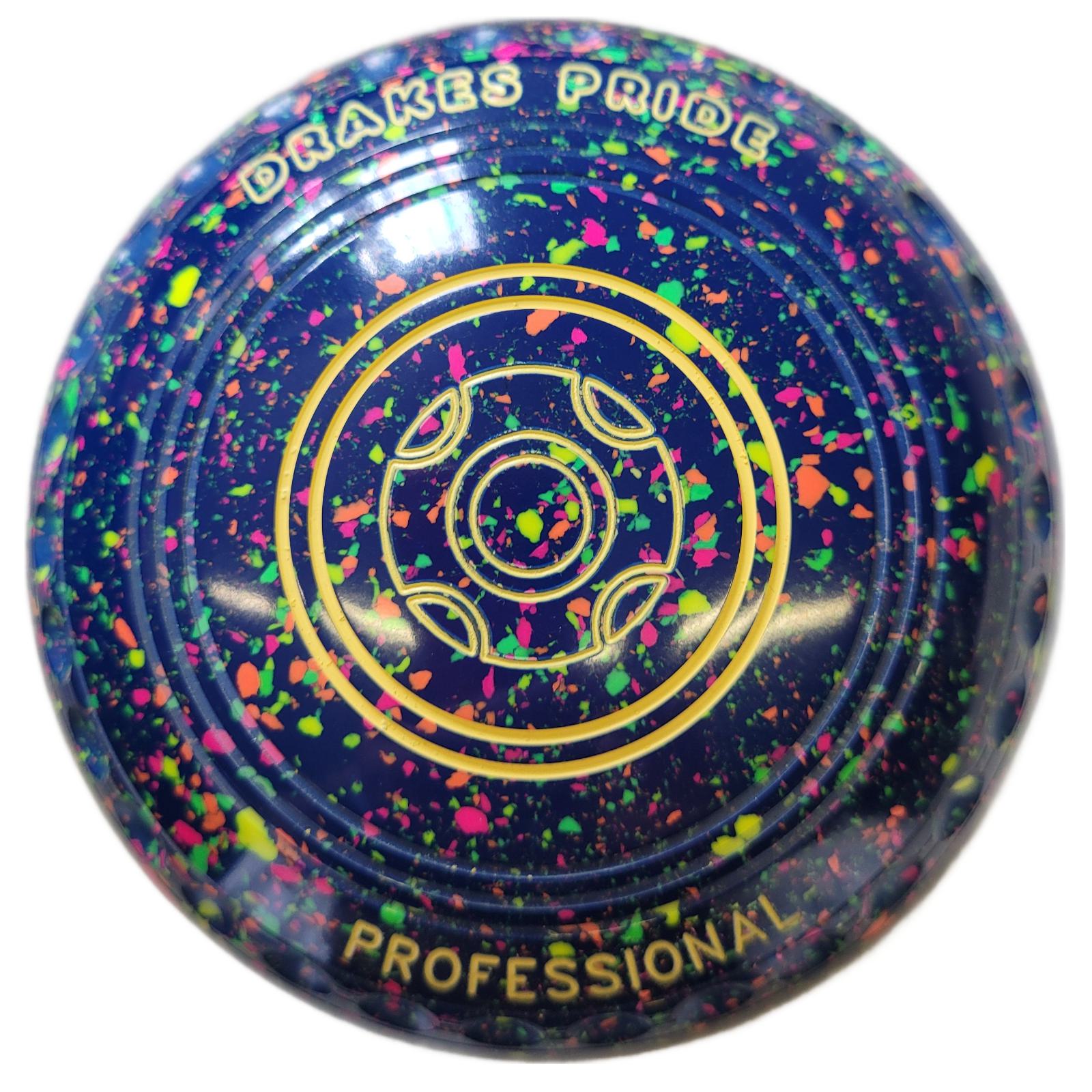 Drakes Pride Professional  size 1H Mid Blue Florescent