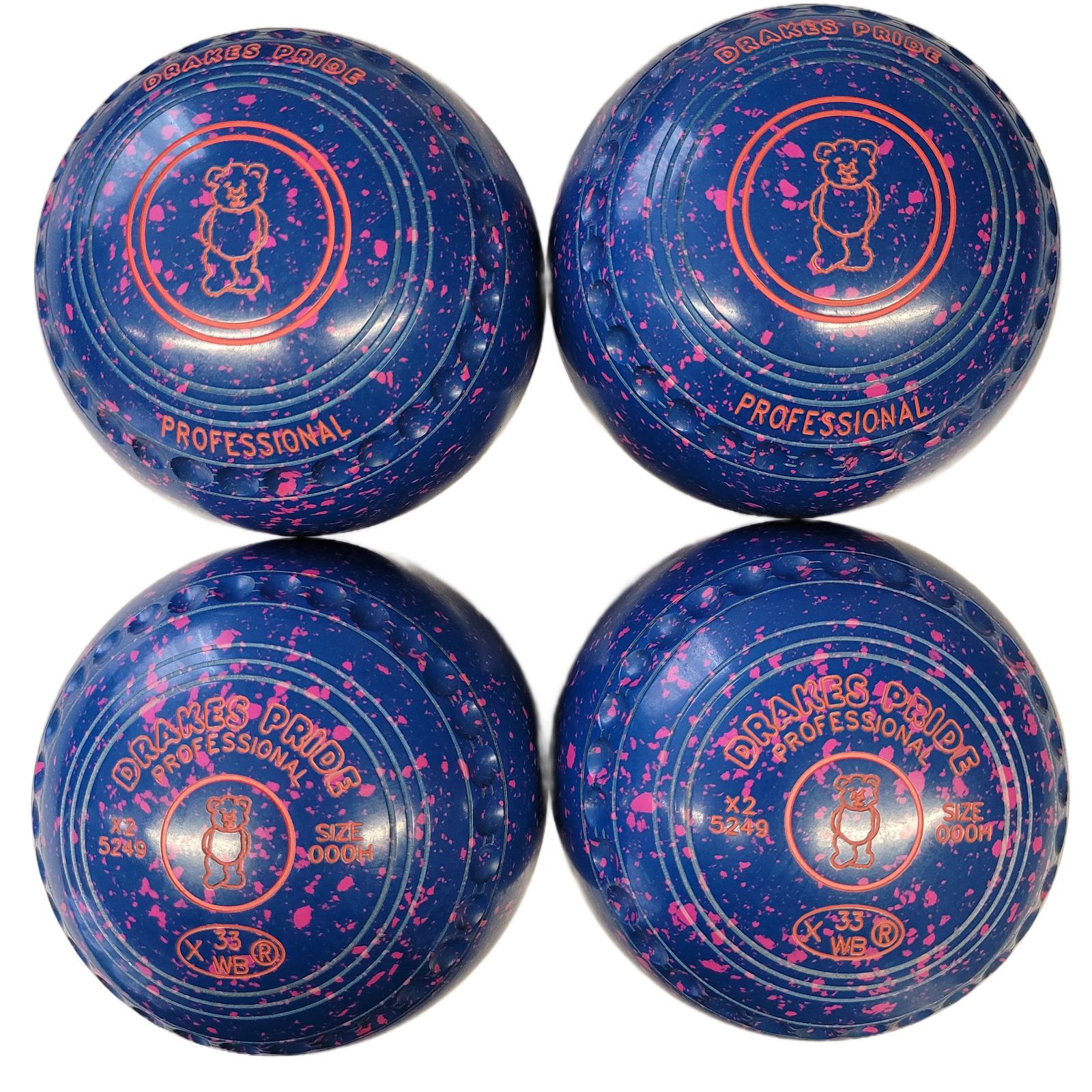 Drakes Pride Professional PRO50 size 000H Blue/Pink