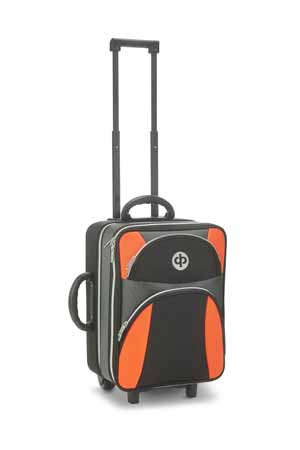 Drakes Pride High Roller Trolley Bag Orange/Charcoal