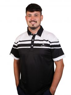 Henselite Style 22 Polo shirt black-white