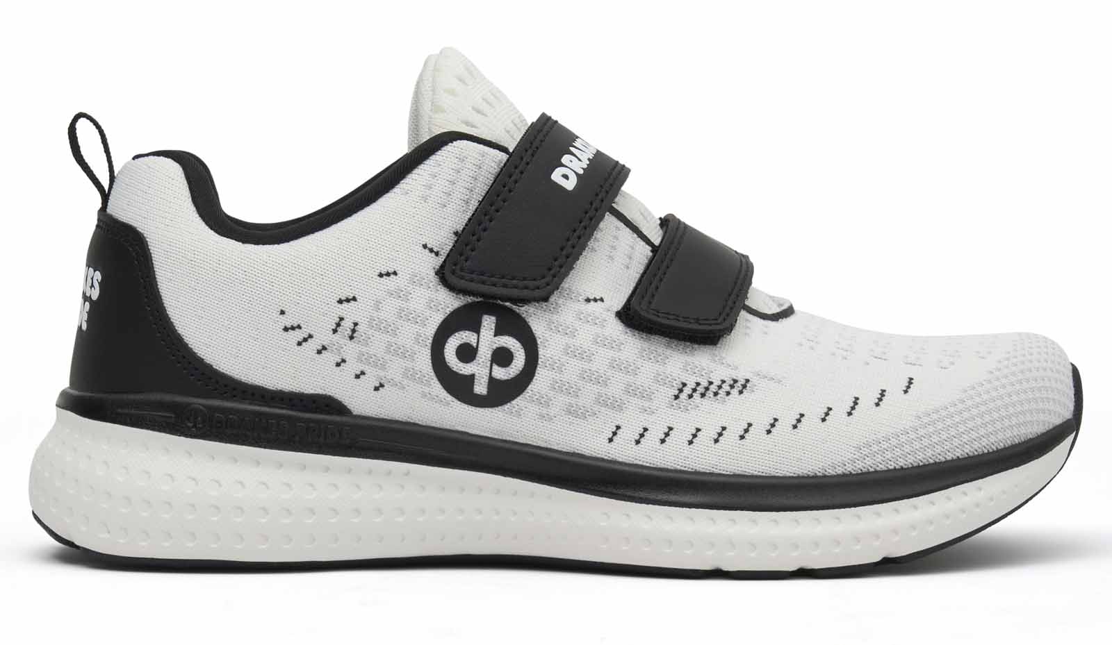  DP R-V Velcro Bowls Shoes White B7601