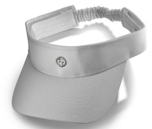 Drakes Pride White Visor <span style='font-size: 8px;'>(B7751)</span>