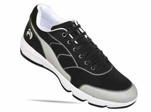 Henselite HM75  Lightweight Bowls Shoe  Black <span style='font-size: 8px;'>A40HM74</span>