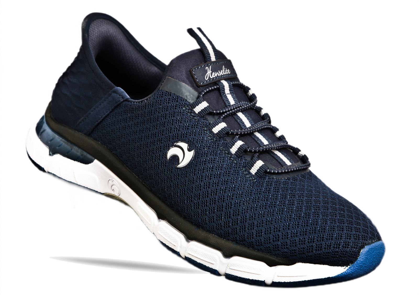 Henselite Impact M515 Slip-On Mens Shoe Navy