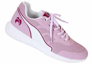 Henselite HL74 Impact Ladies Lace Up Shoe  Lilac/Purple A40HL74