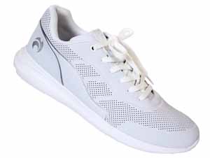 Henselite HL74 Impact Womens Lace Up Shoe  White/White A40HL74
