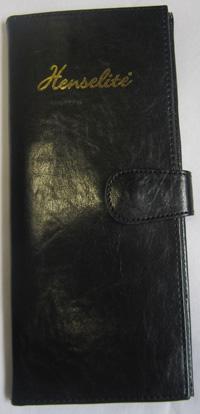 Henselite Leather Scorcard Holder