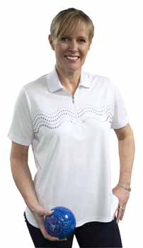 Taylor Ladies Wave Blouse Top