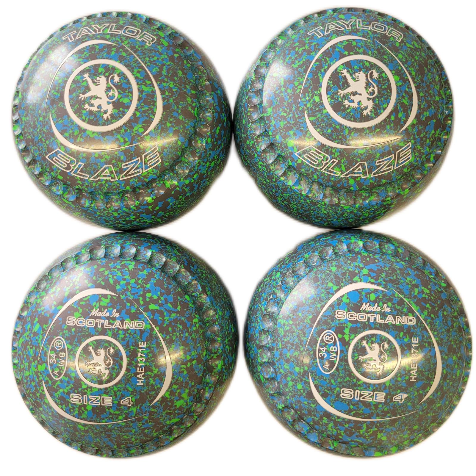 Taylor Blaze size 4H Iced Lime Xtreme grip