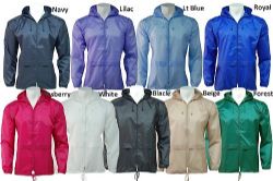 Club Range White Light Showerproof Jacket