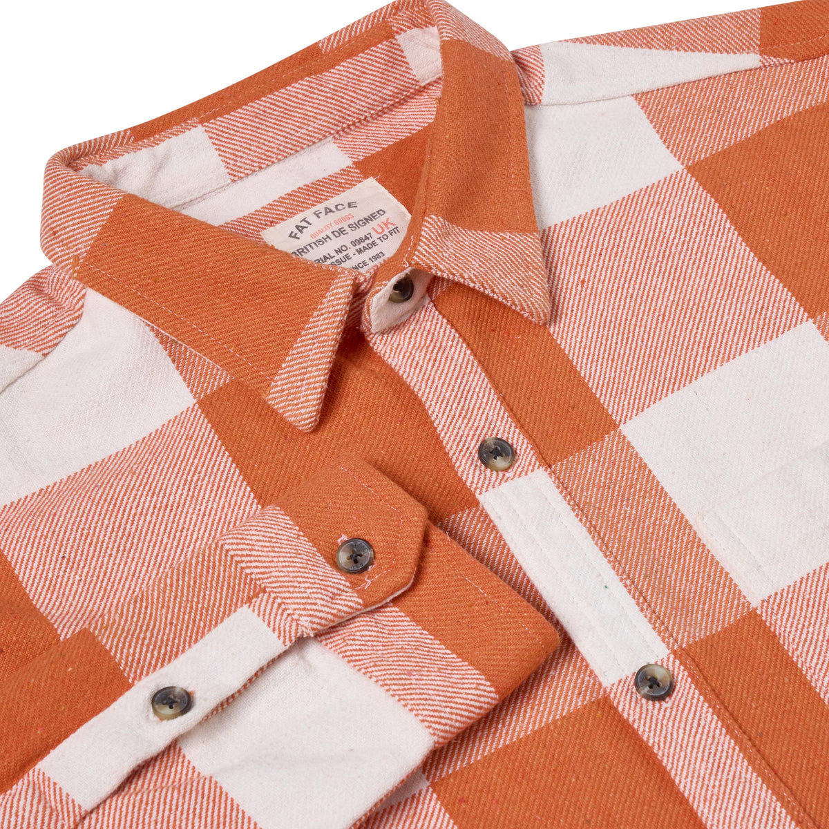 Fat Face Cotton Check Shirt