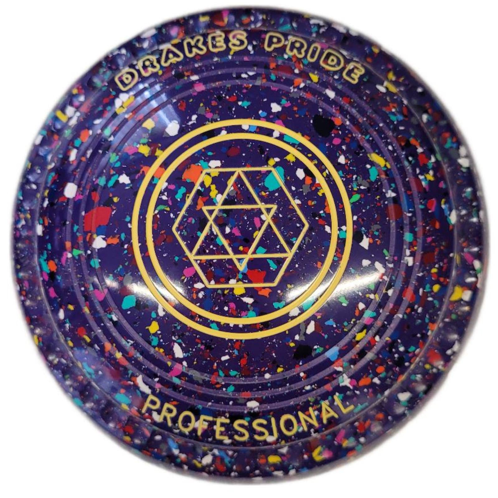 Drakes Pride Professional PRO50 size 3H Purple Harlequin