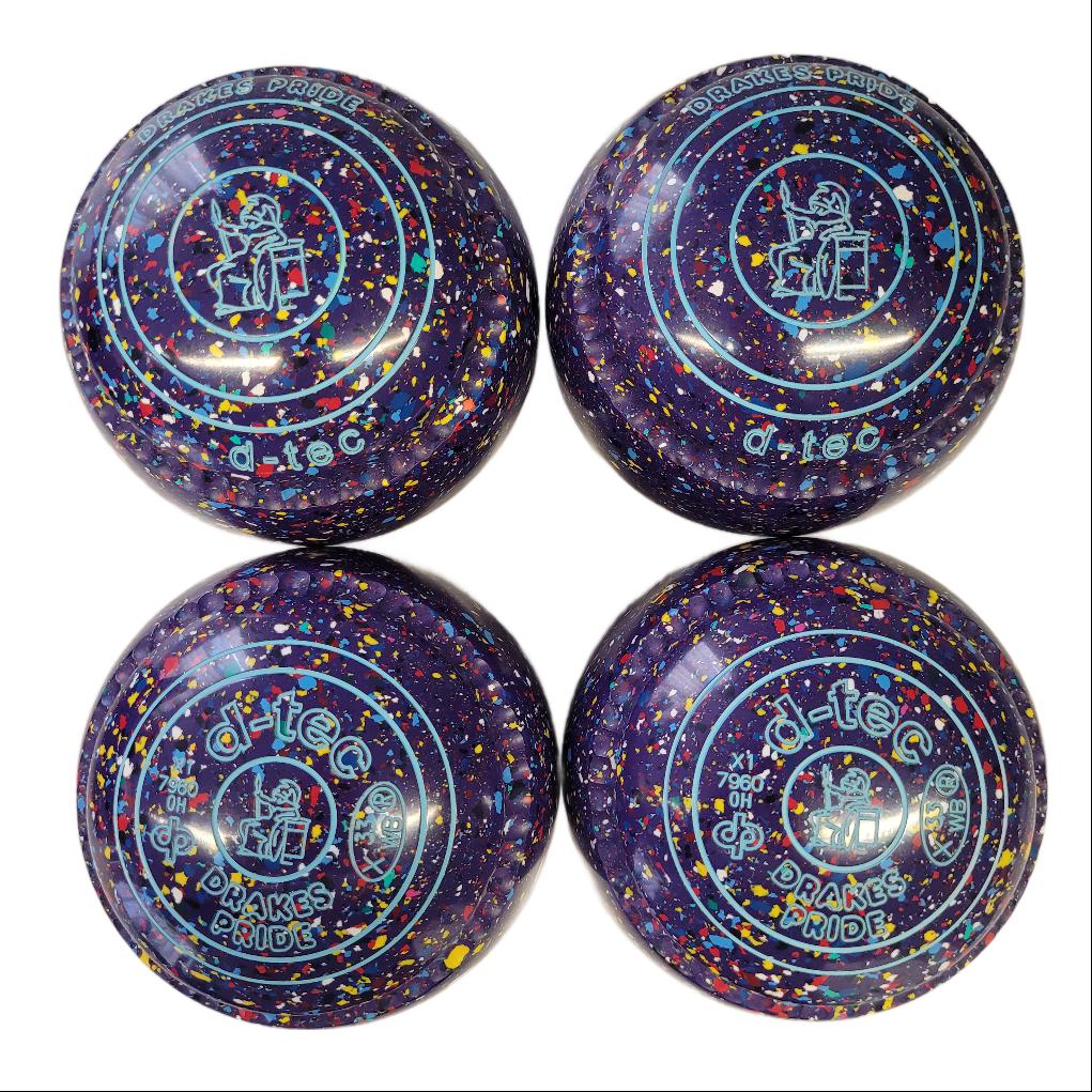 Drakes Pride De-Tec size 1H Purple Harlequin