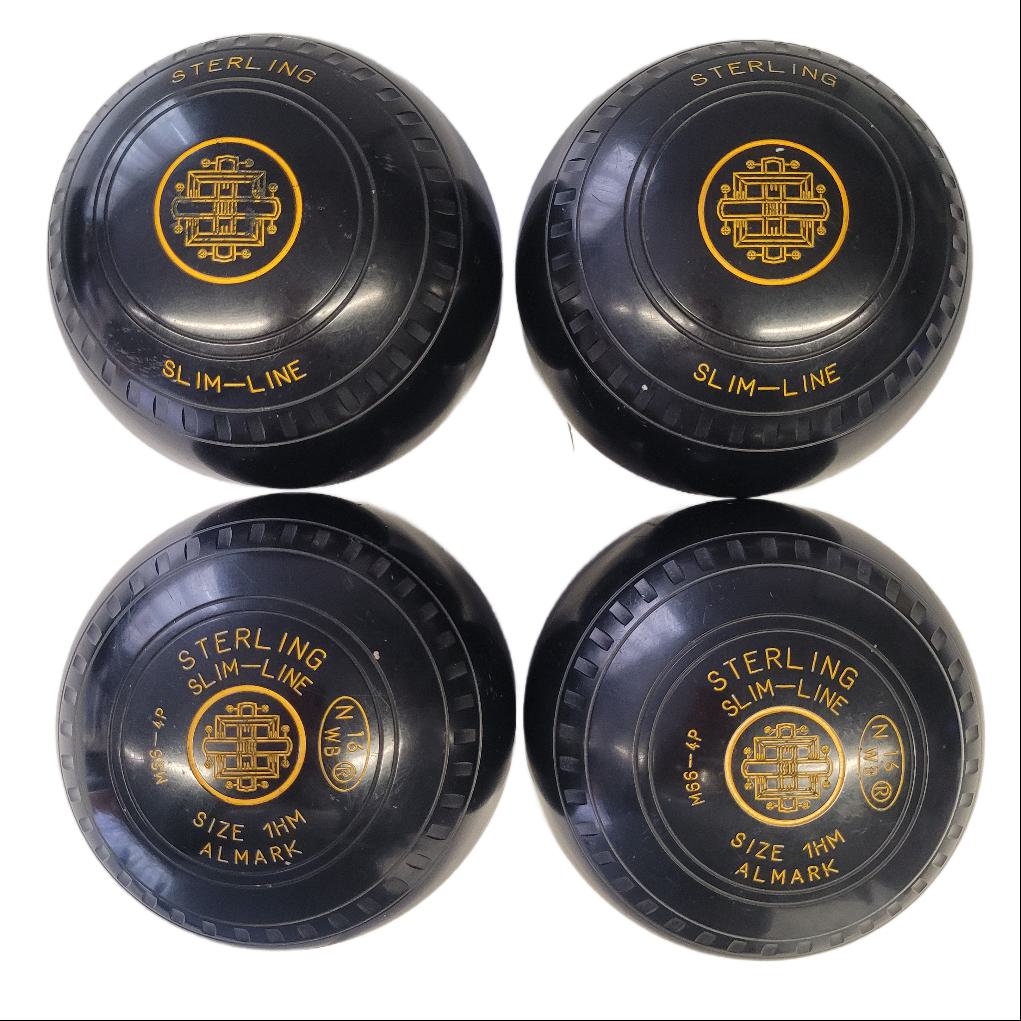 Almark Sterling Slimline size 1HM Black