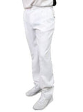 Henselite Traditional Fitted Waist White Trouser under 1/2 Price