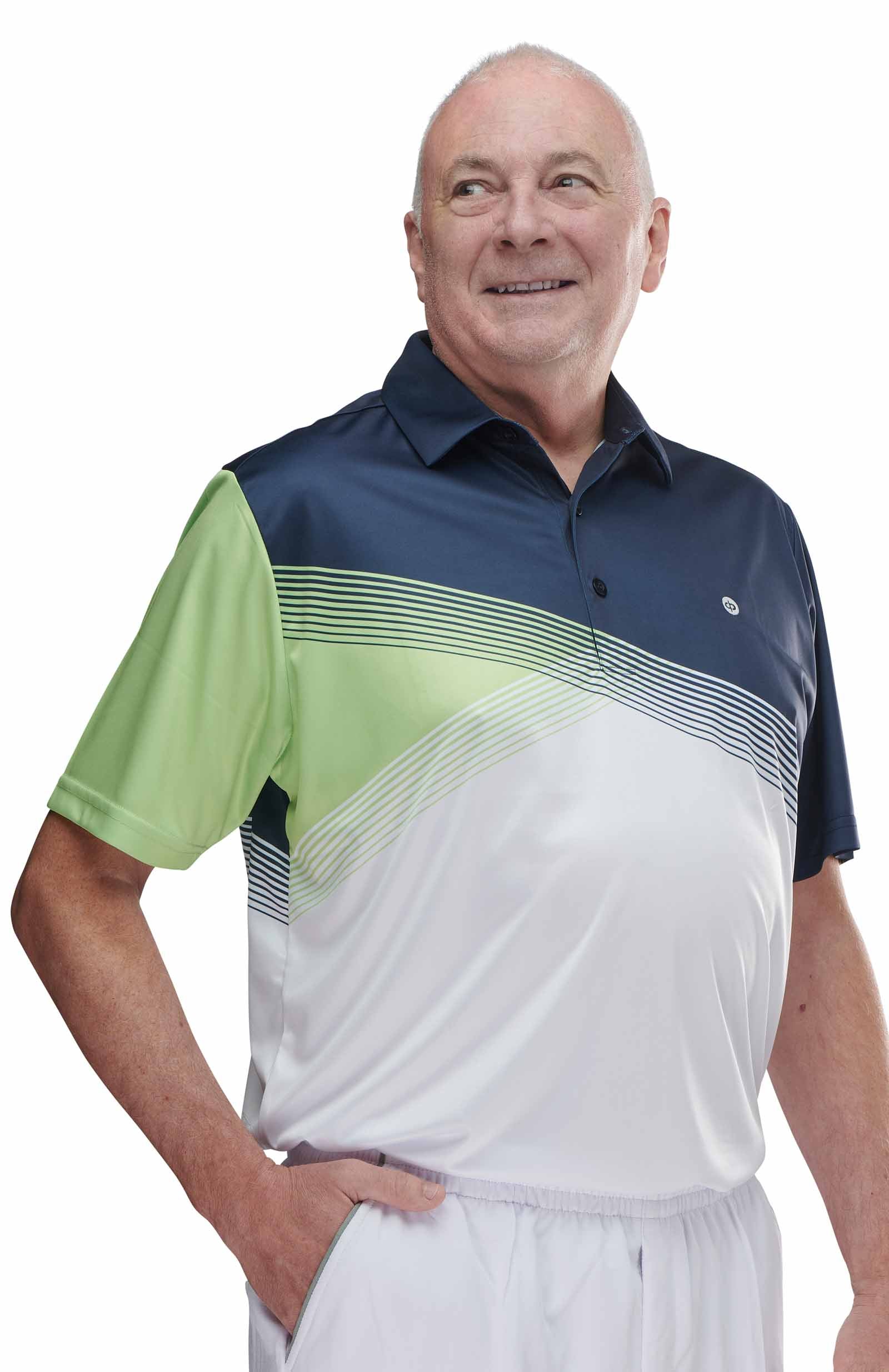 Mens Orion Nav./Grn. Shirt