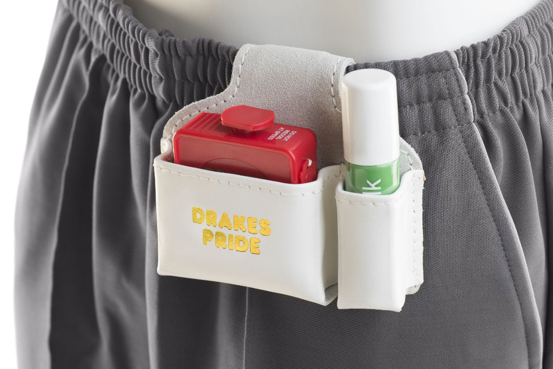 Drakes Pride Leather Accessory Pouch B6480