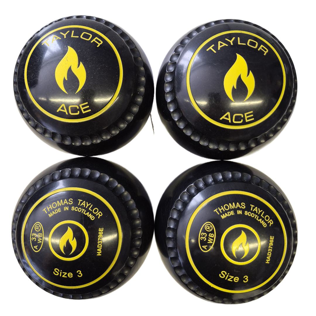 Taylor Ace Bowls size 3H Black