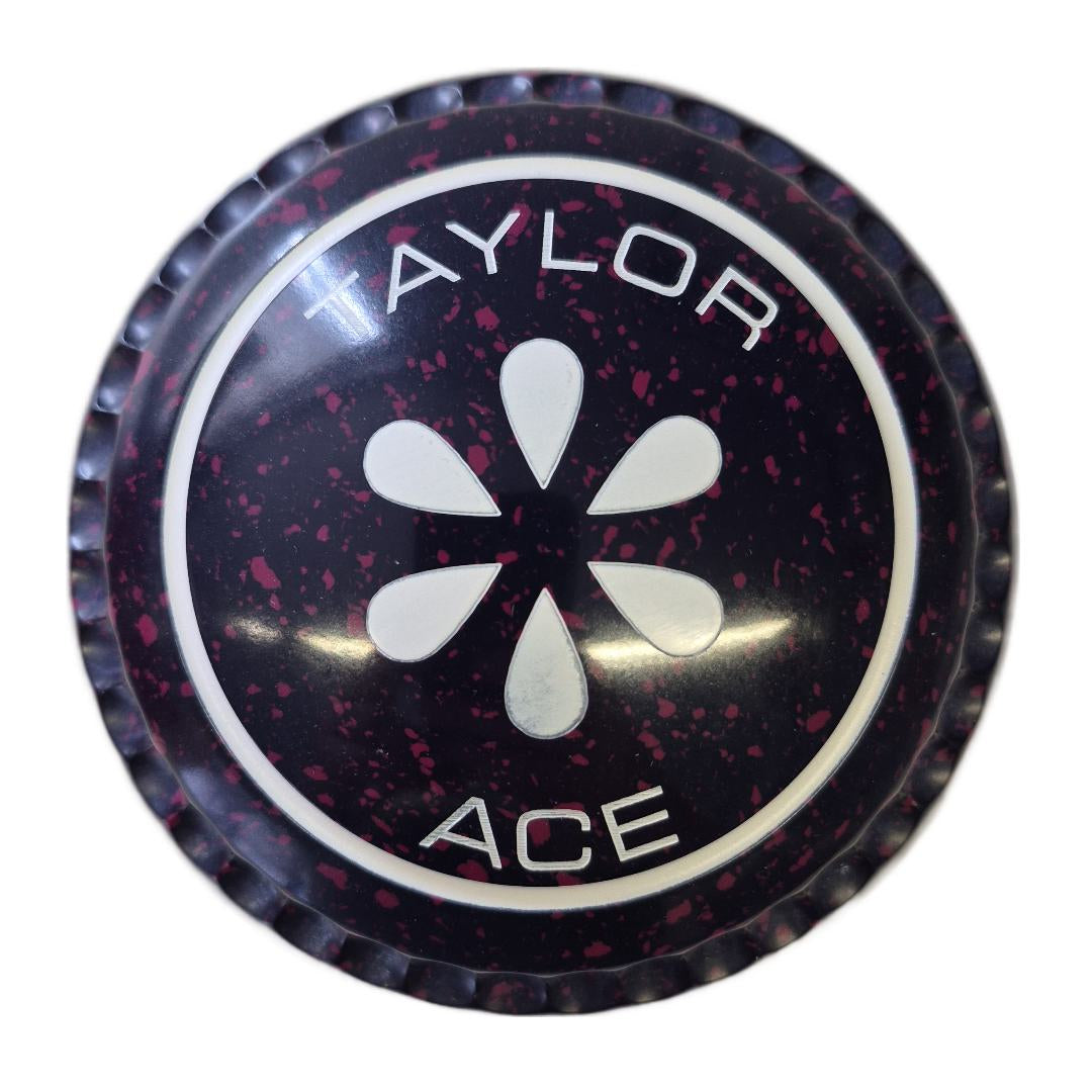 Taylor Ace Bowls size 1H Black Grape Xtreme Grip