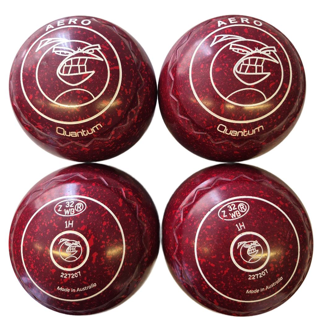 Aero Quantum Bowls, size 1H Maroon/Red