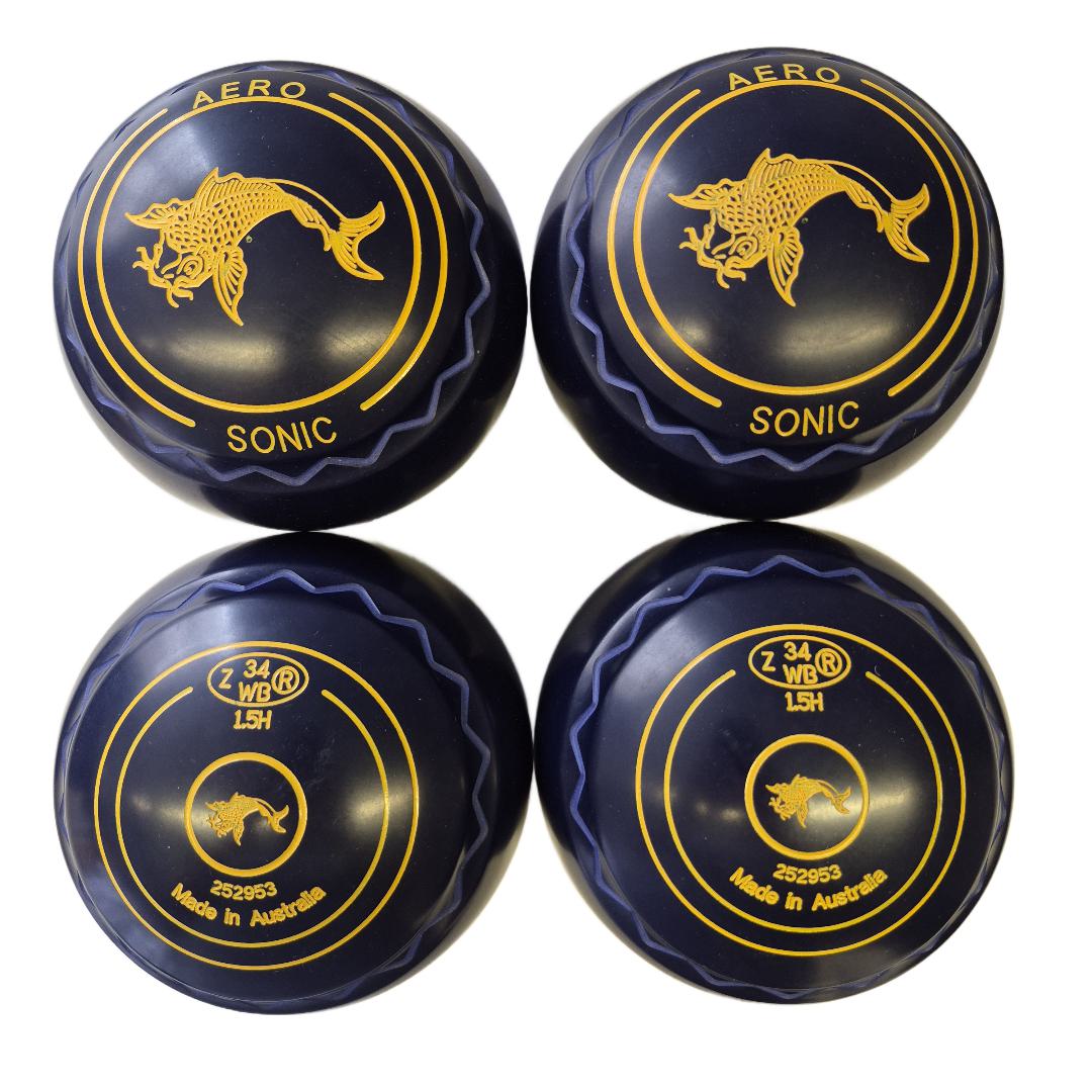 Aero Sonic Bowls size 1.5 Dark Blue Z Scoop
