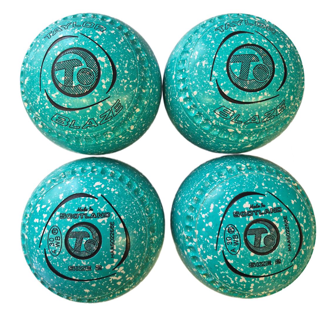 Taylor Blaze Bowls, size 2H Mint-White premier grip