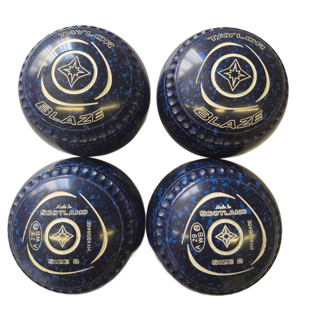 Taylor Blaze Bowls size 2H Blue-Blue