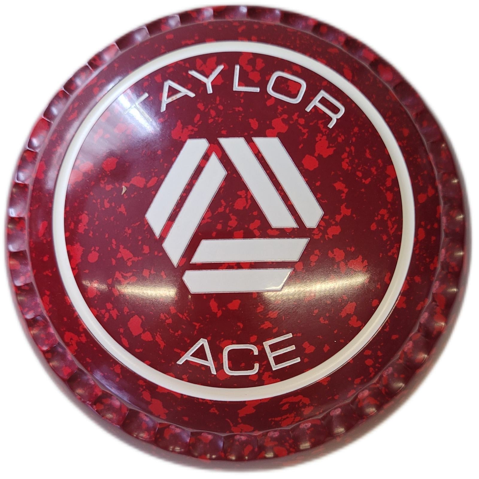 Bowls World product image of Taylor Ace size 3H Maroon/Red xtreme grip