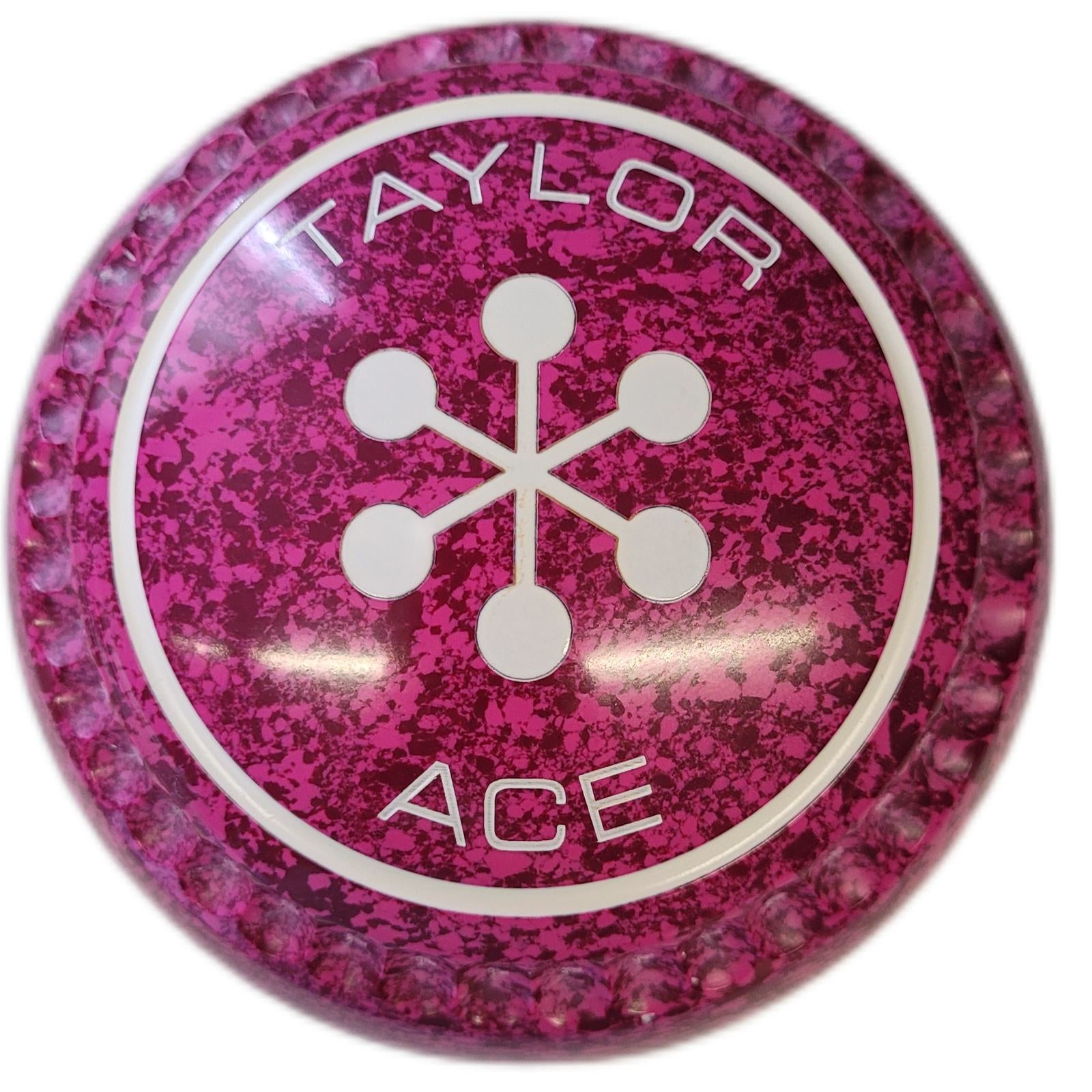 Bowls World product image of Taylor Ace Size 00H Raspberry Ripple Xtreme grip