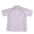 Bowls World product image of ibowl Polo Shirt White with Maroon Piping