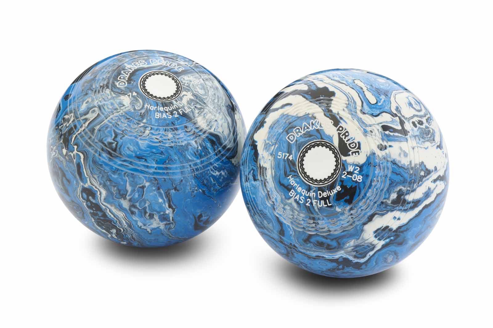 Bowls World product image of Harlequin Crown Bowls Swirl Ocean Swirl