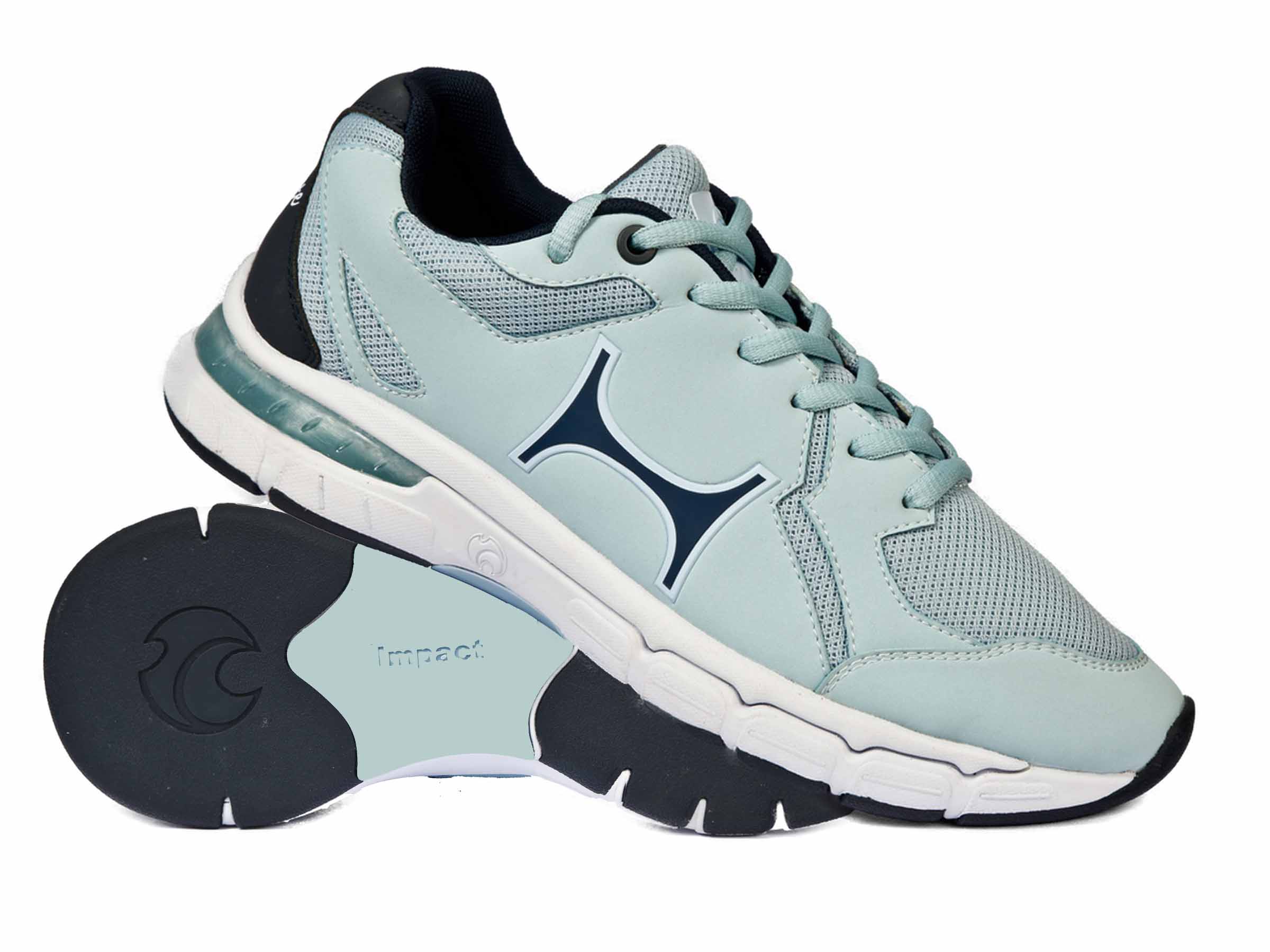 Bowls World product image of Henselite Impact  Womens Bowls Shoe L505 Duck Egg Blue