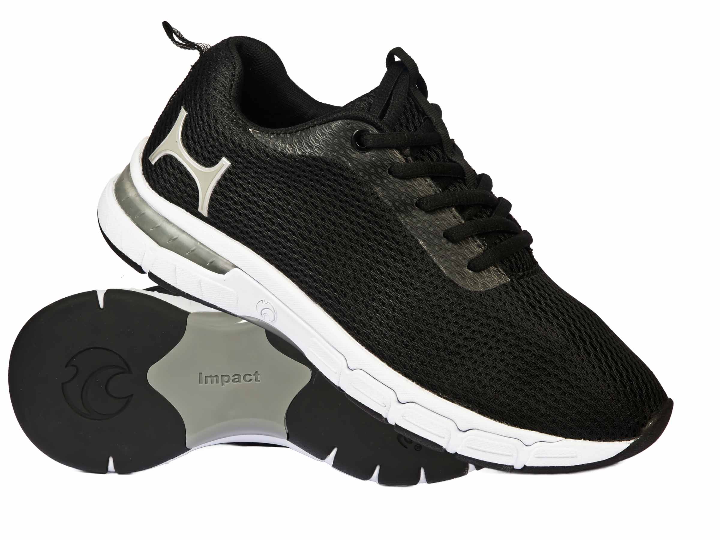 Bowls World product image of Henselite Impact  Womens Bowls Shoe L510 Black