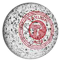 Bowls World product image of Taylor White/Steel 