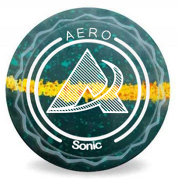 Bowls World product image of Aero Goldseem Green