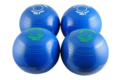 Bowls World product image of Drakes Pride Carpet Bowls(Colour) Full Set of 16