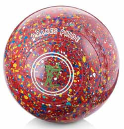 Bowls World product image of Drakes Pride Red Harlequin