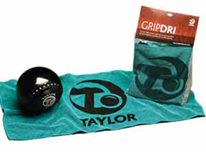 Bowls World product image of Taylor Grip Dri Towel -Turquoise