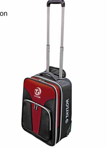 Bowls World product image of Taylor Sports Tourer trolley bag Maroon Code 820