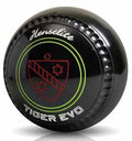 Bowls World product image of Henselite Tiger Evo Black Mega grip