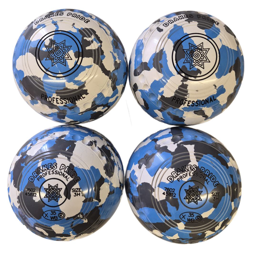 Drakes Pride Professional Bowls size 3H Camo-Arctic